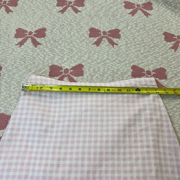 🌸Y2K Gingham Skirt 💗 NEW WITH TAGS - Picture 4 of 5